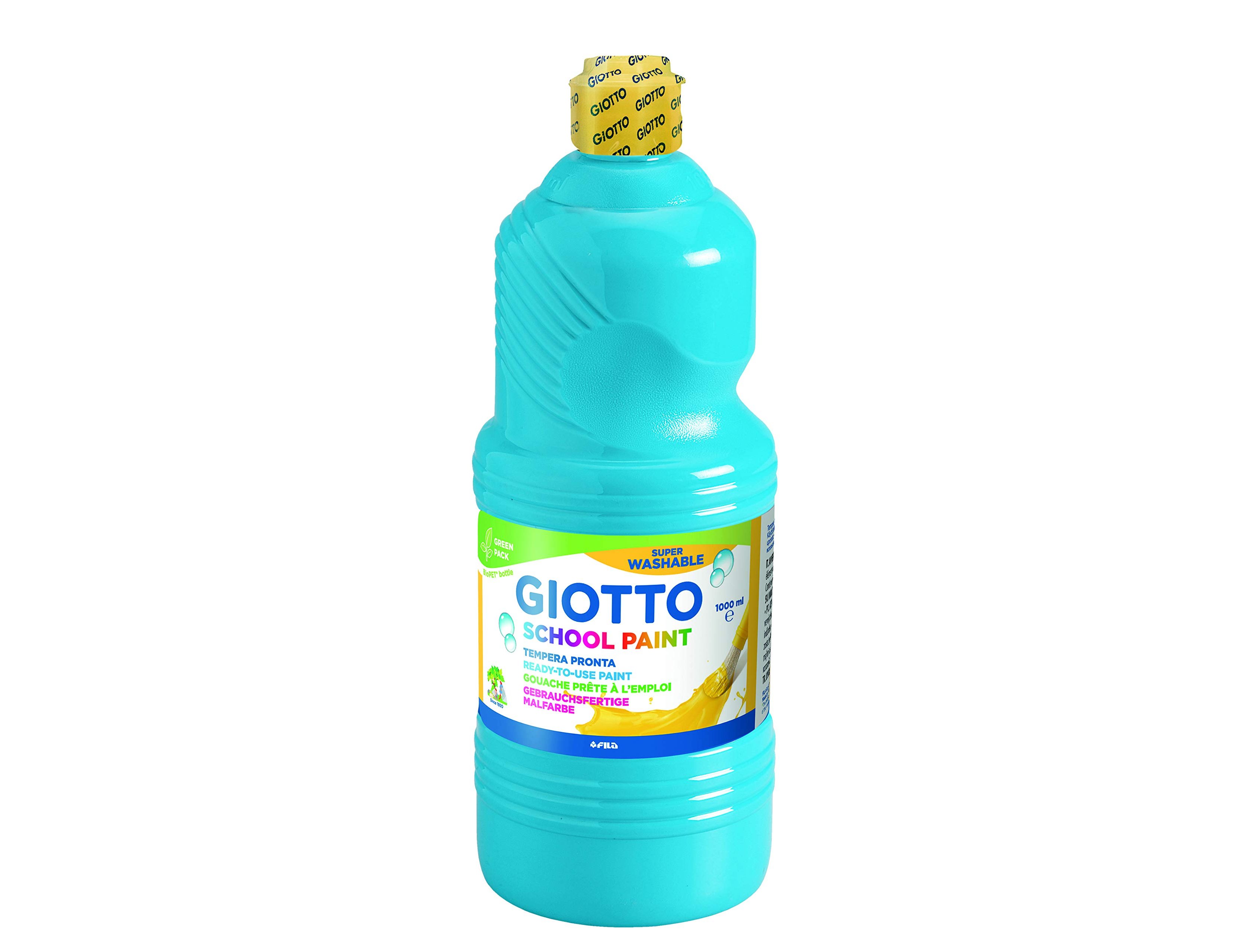 Guache escolar lavavel giotto 1000 ml azul cyan ( Imagem 5 de 7 ) - Preview