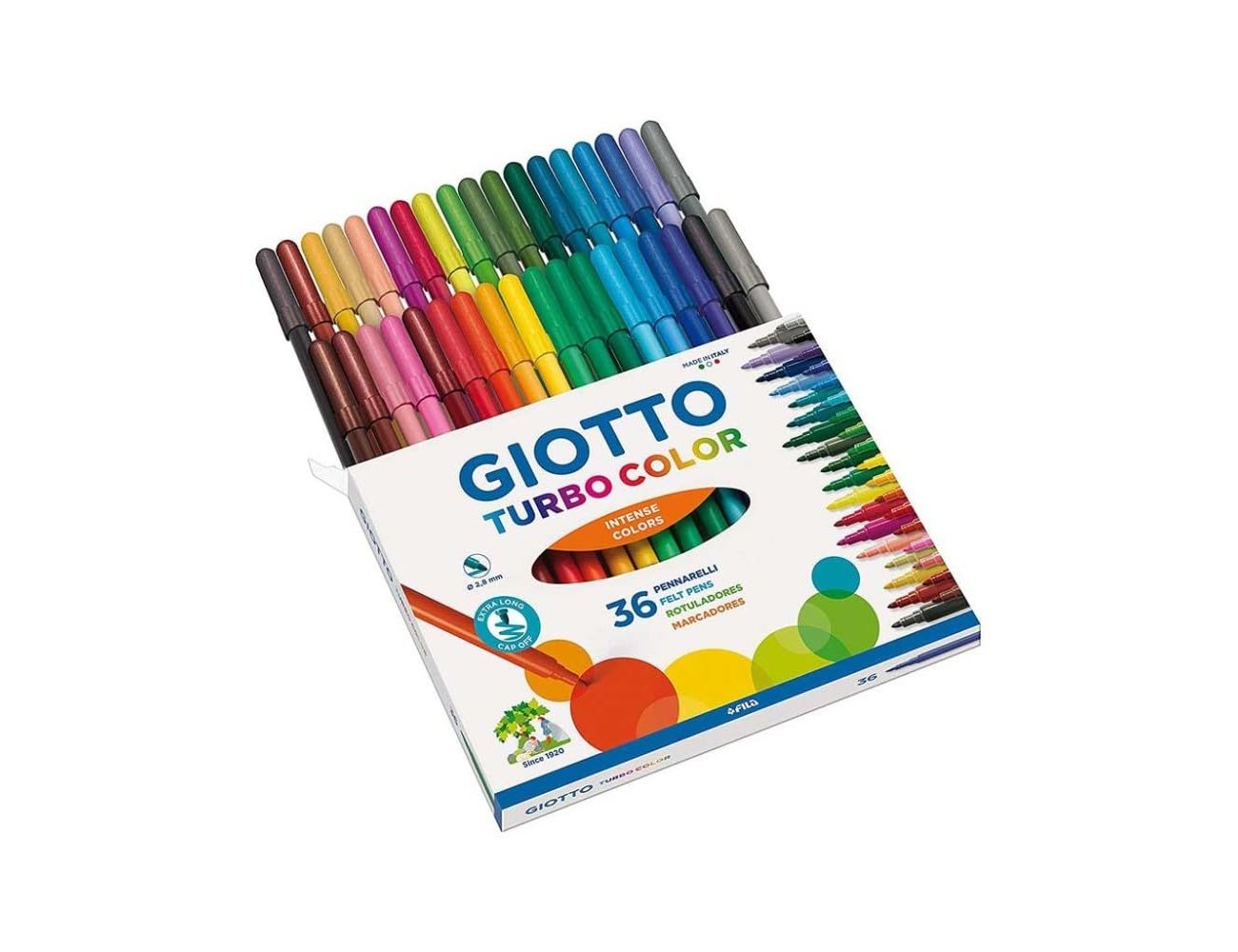 Marcador Turbo Color Giotto 36 Unidades ( Imagem 3 de 6 ) - Preview