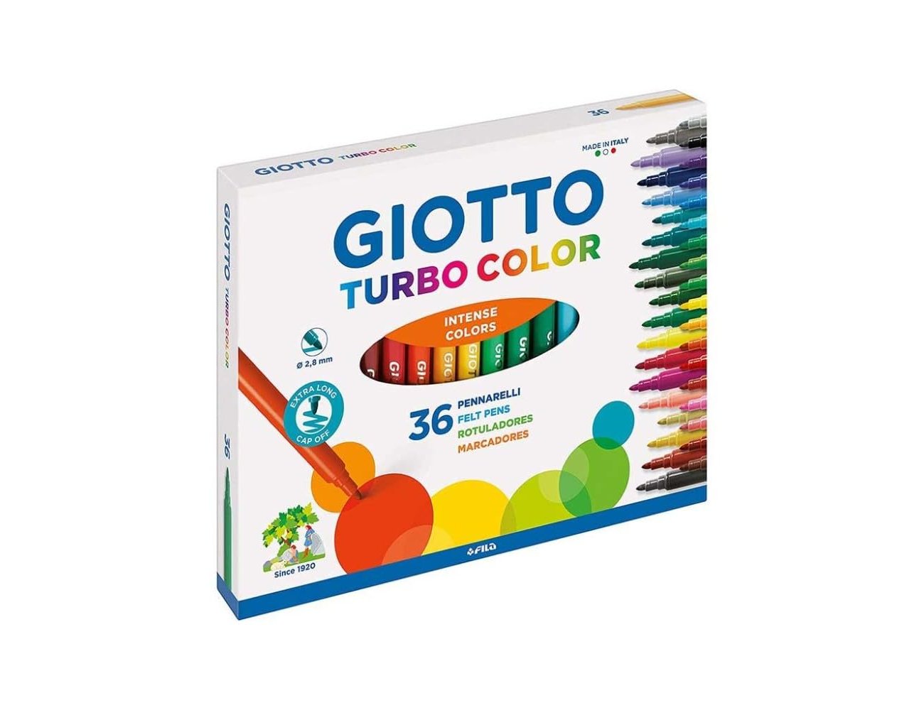 Marcador Turbo Color Giotto 36 Unidades ( Imagem 4 de 6 ) - Preview