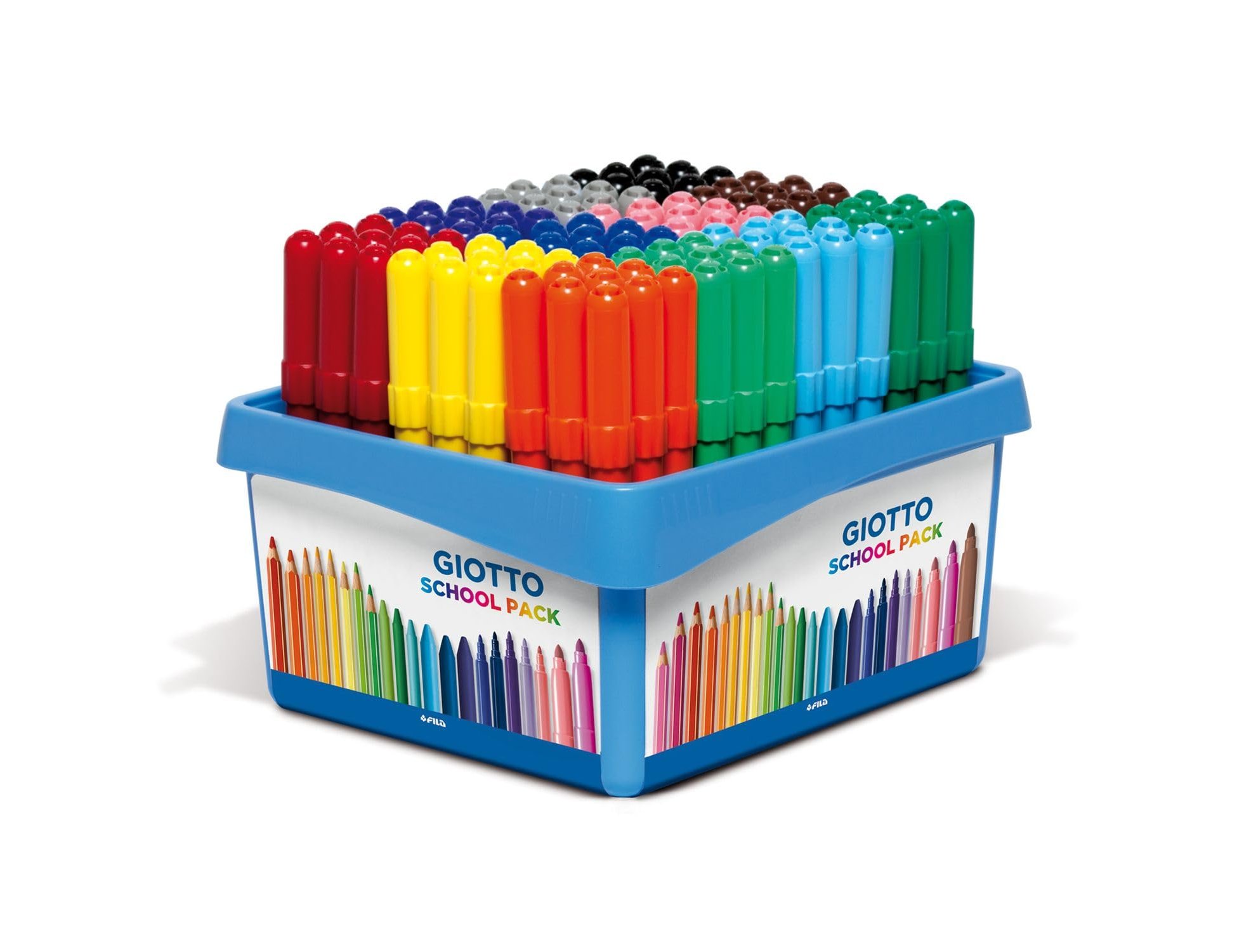 Marcador giotto turbo maxi school pack de 108 unidades 12 cores x 9 unidades ( Imagem 4 de 6 ) - Preview