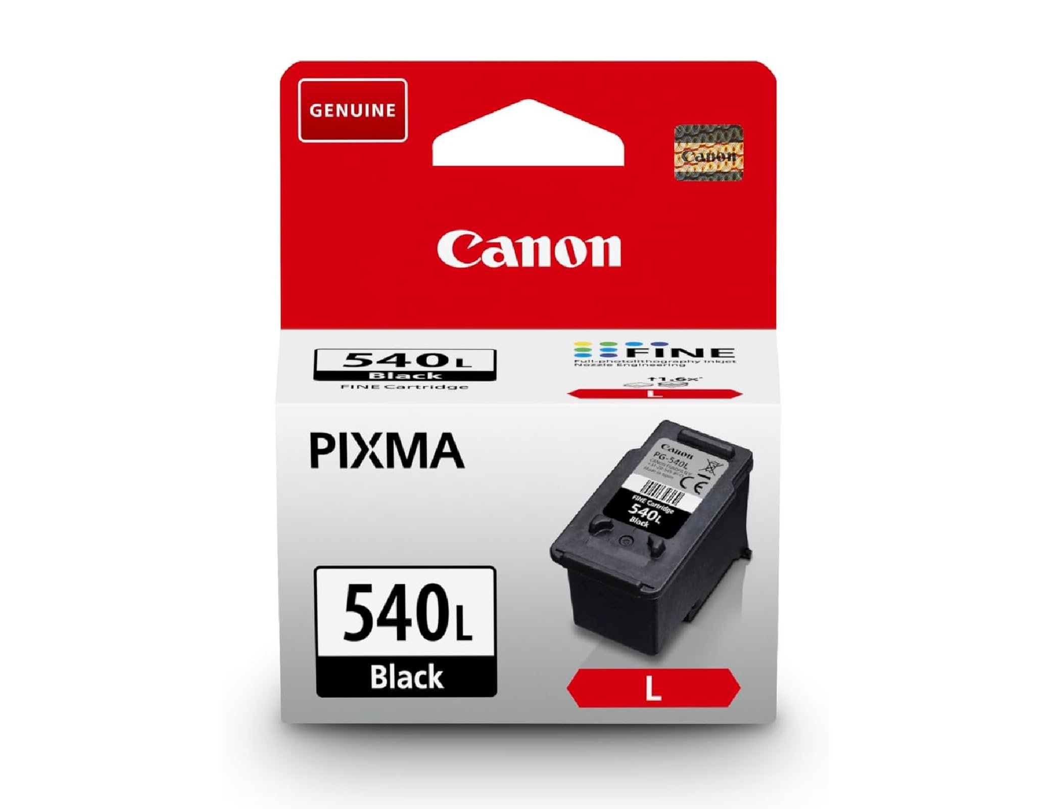 Tinteiro canon pg-540l preto alta capacidade mg2150 11ml ( Imagem 5 de 10 ) - Preview