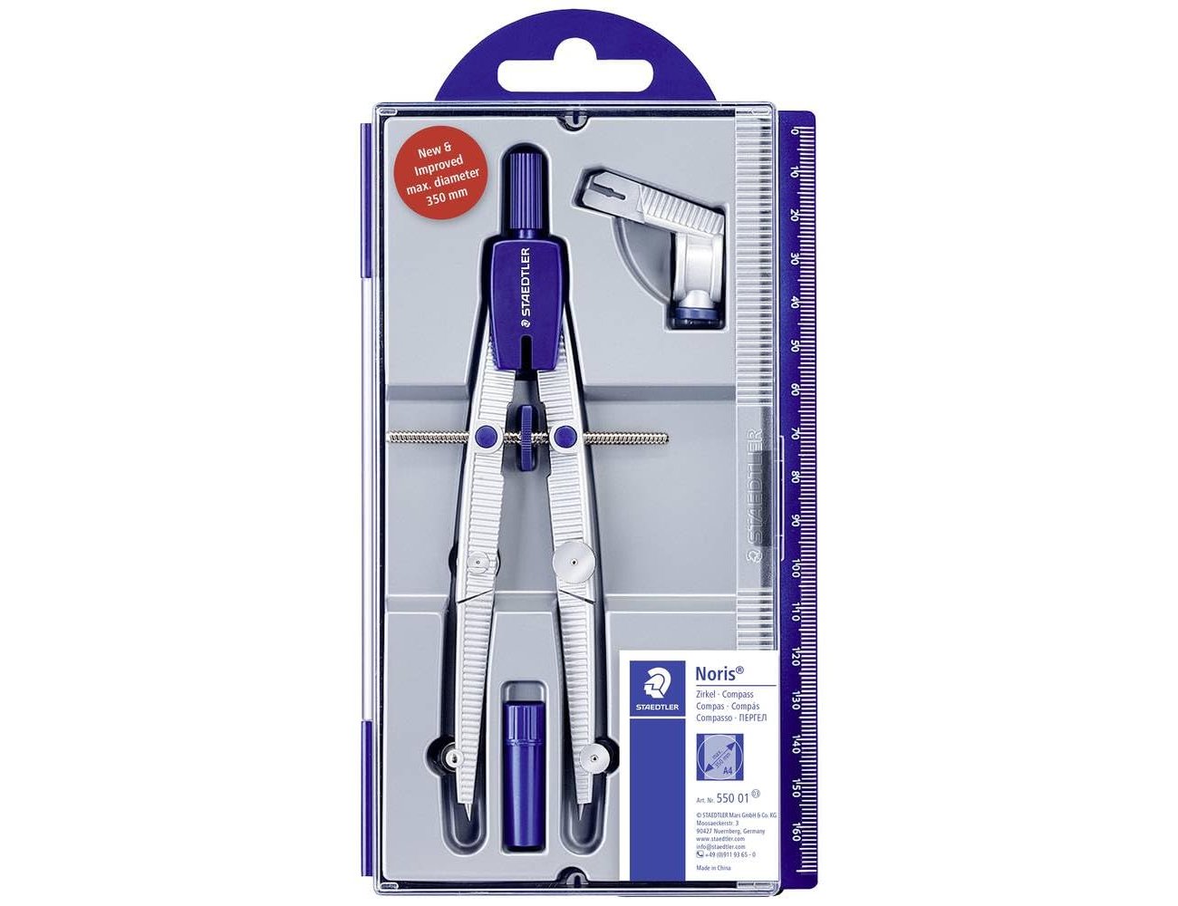 STAEDTLER - COMPASSO - 55001 ( Imagem 4 de 5 ) - Preview