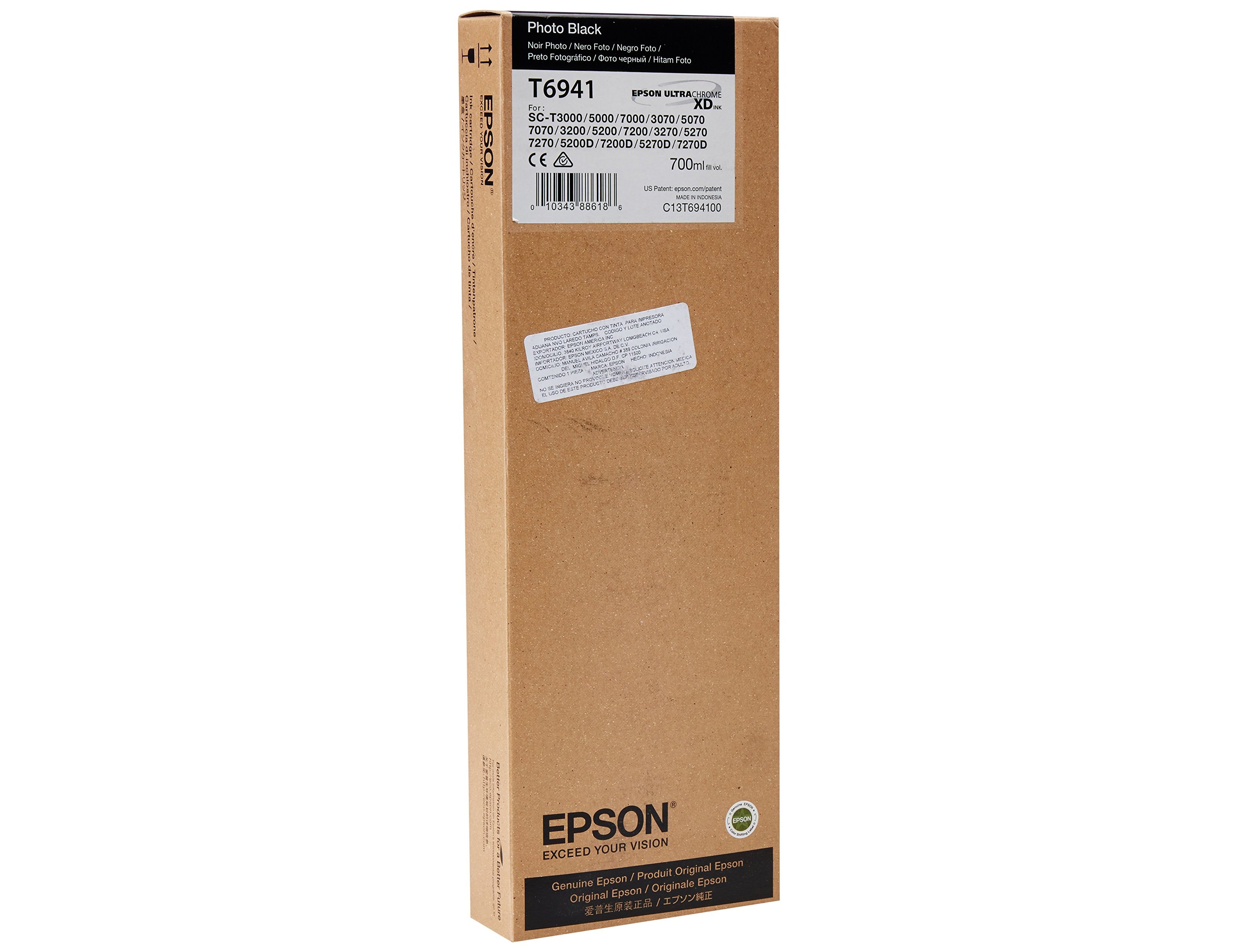 Tinteiro epson surecor t3000 / t3200 / t5000 / t5200 / t7000 / t7200 preto -6.000 pag ( Imagem 4 de 4 ) - Preview