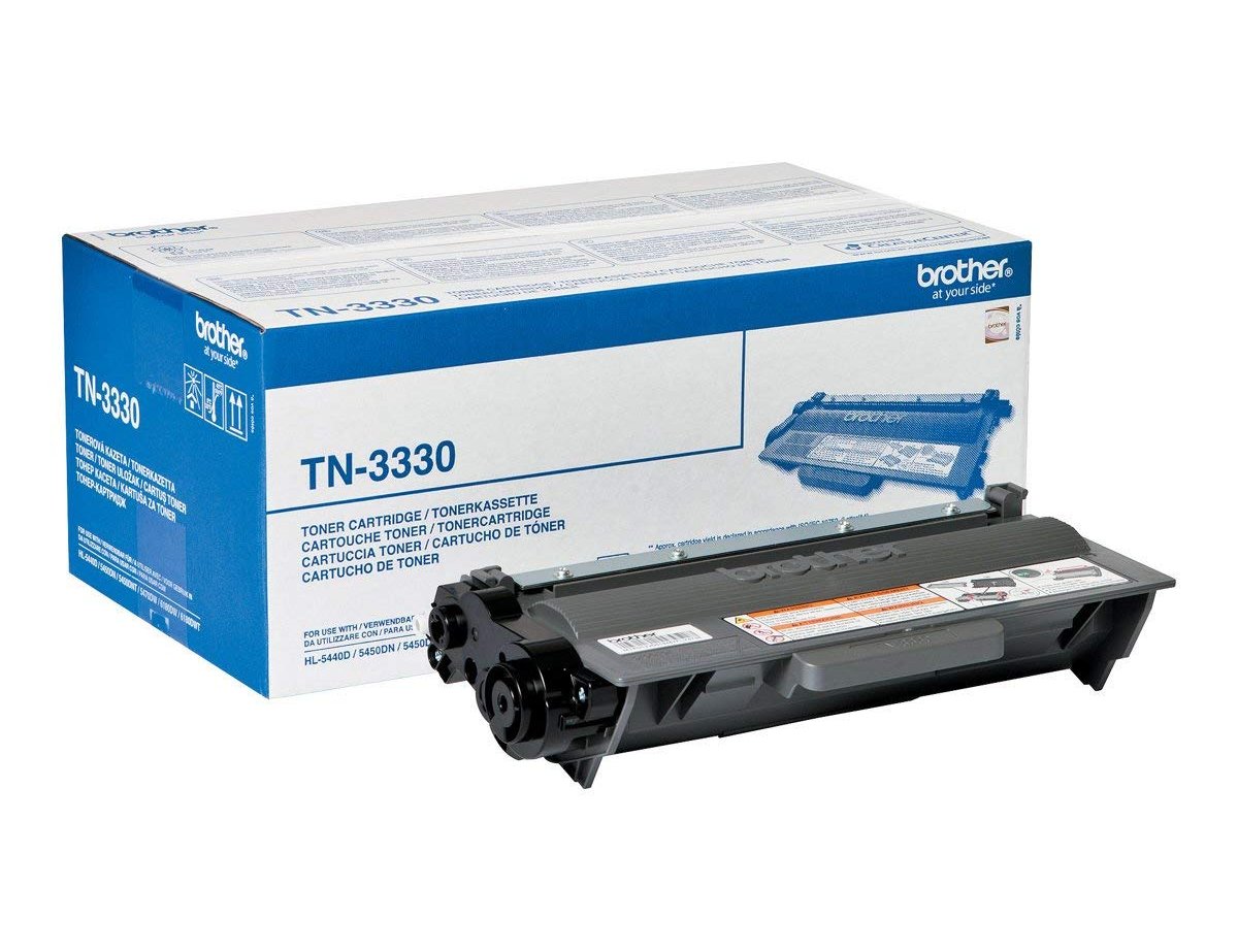 Toner brother tn-3330 para impressoras hl-5440d/5450dn/5470dw/6180dw - 3.000 pag ( Imagem 3 de 6 ) - Preview