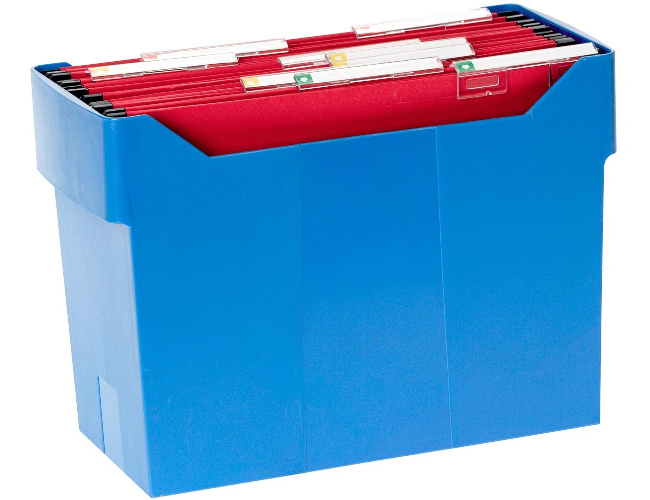 Suporte de secretaria para capas de arquivo suspenso azul para dina4. capacidade 20 capas ( Imagem 3 de 3 ) - Preview
