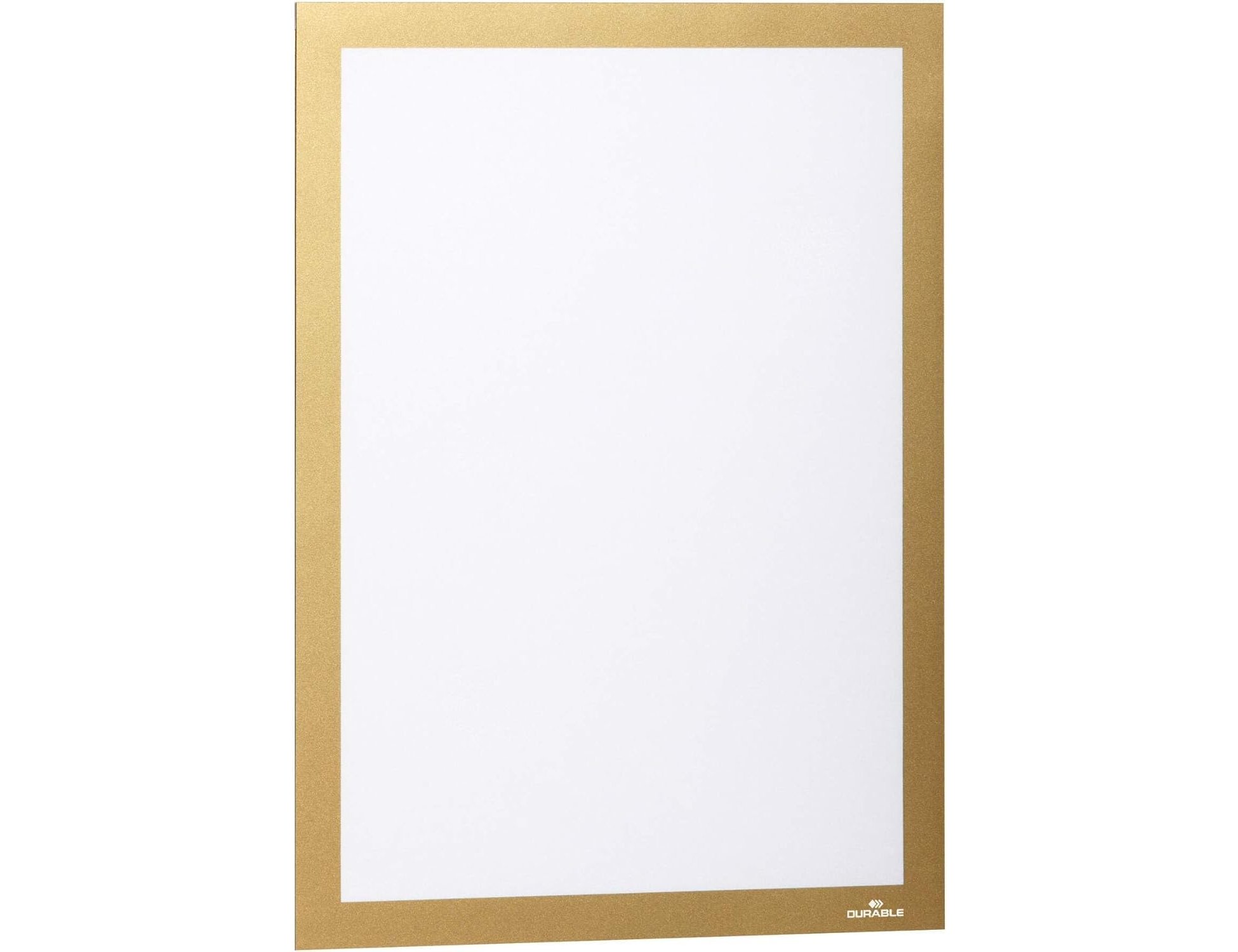 Moldura porta anuncios durable magnetico din a4 dorso adesivo removivel cor ouro pack de 2 unidades ( Imagem 3 de 5 ) - Preview