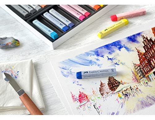 Giz Pastel Faber Castell Estojo Cartão 24 Cores Sortidas ( Imagem 5 de 6 ) - Preview