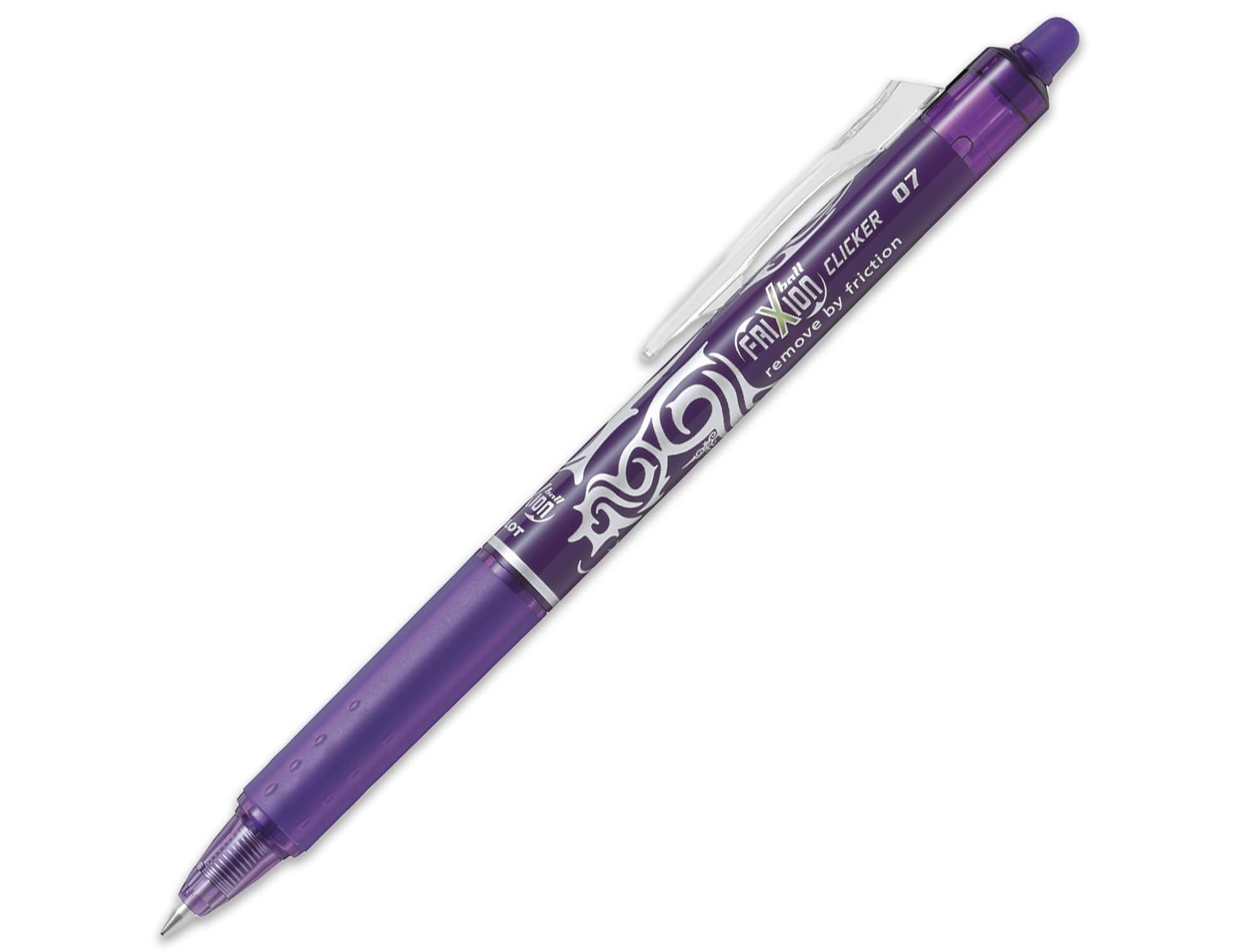 Esferografica pilot frixion clicker apagavel 0,7 mm cor violeta em blister (12 unidades) ( Imagem 4 de 4 ) - Preview