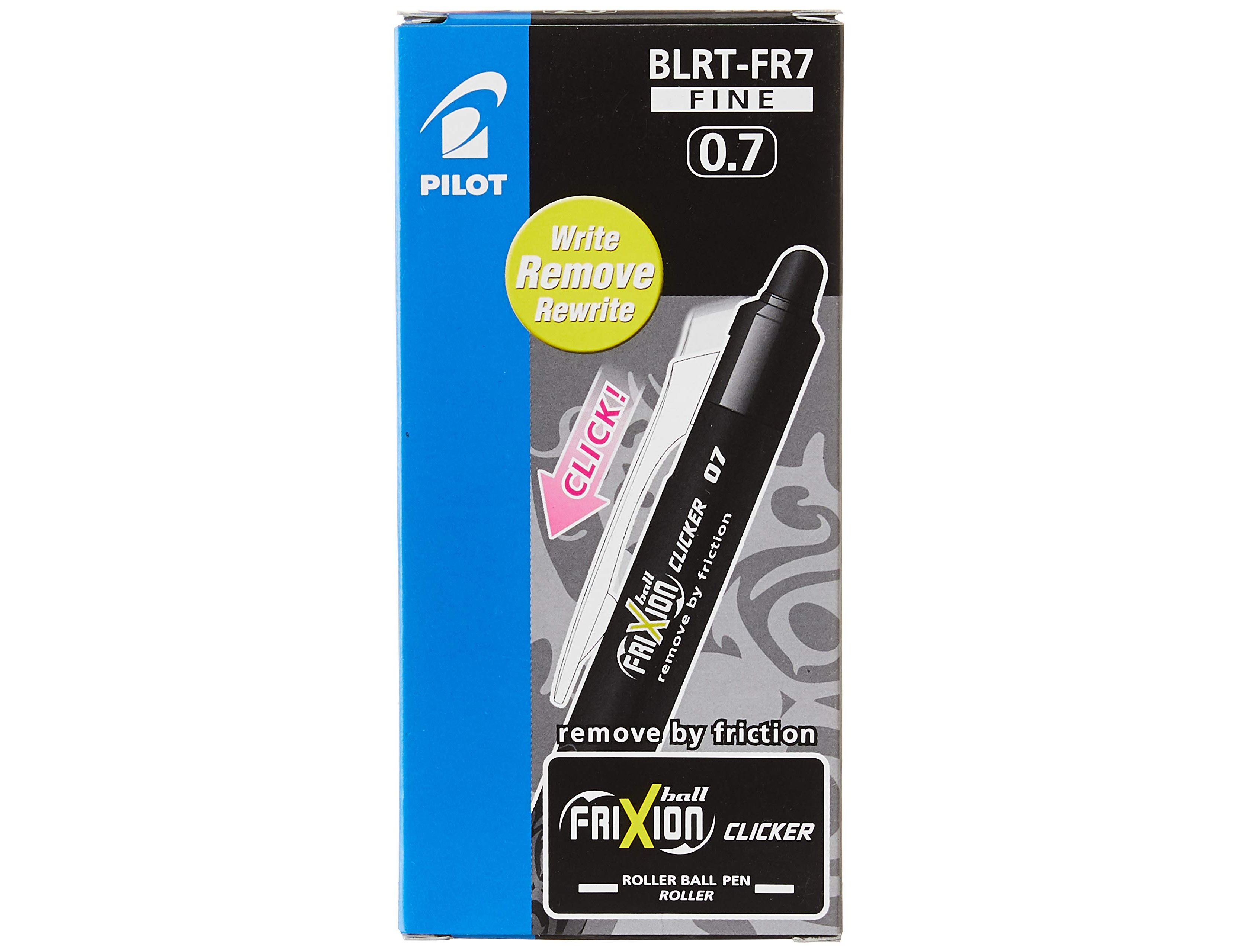 Esferografica pilot frixion clicker apagavel 0,7 mm cor rosa em blister (12 unidades) ( Imagem 5 de 6 ) - Preview