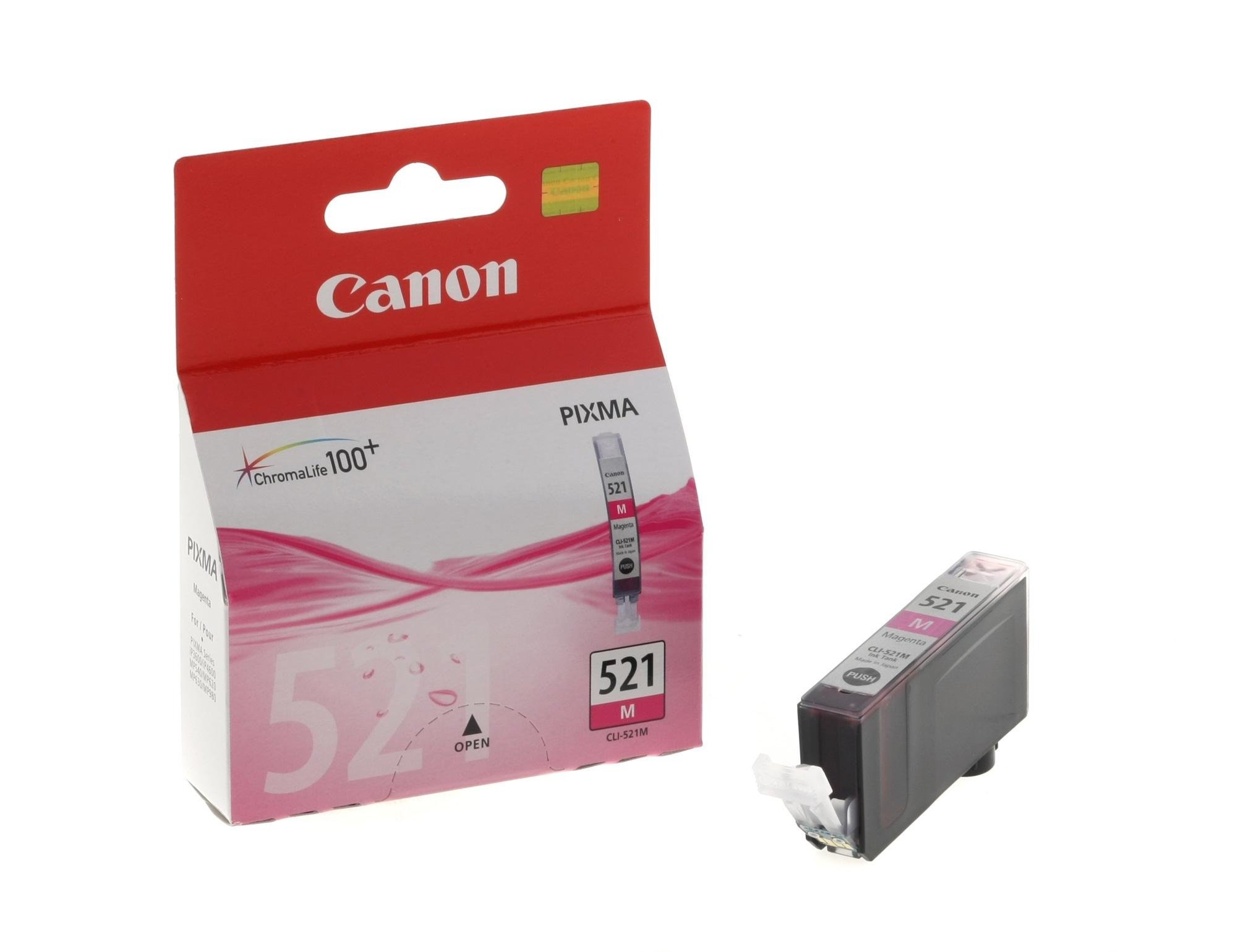 Tinteiro canon cli-521m magenta pixma mp620/630/980 ip3600/4600 ( Imagem 3 de 3 ) - Preview