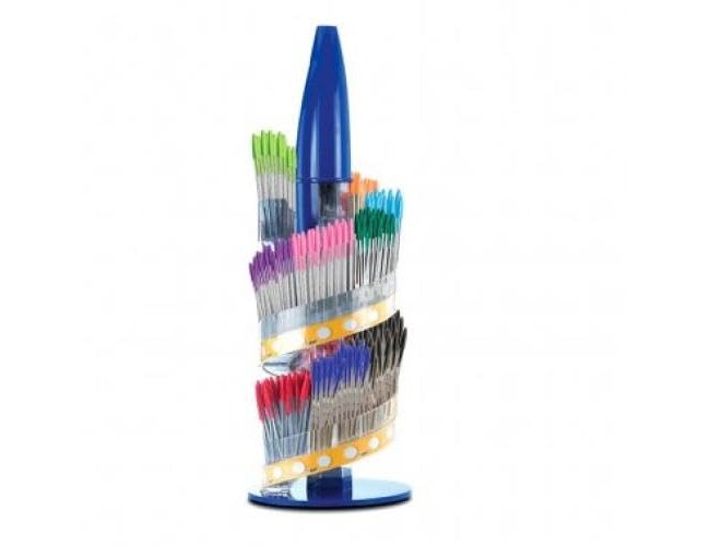 Esferográfica bic cristal famile expositor de 770 unidades sortidas promo oferta 150 bic cristal azul ( Imagem 3 de 3 ) - Preview