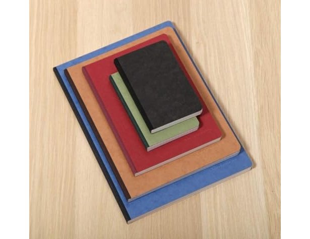 Caderno clairefontaine capa cartolina din a5 liso 96 folhas cor havana ( Imagem 5 de 5 ) - Preview