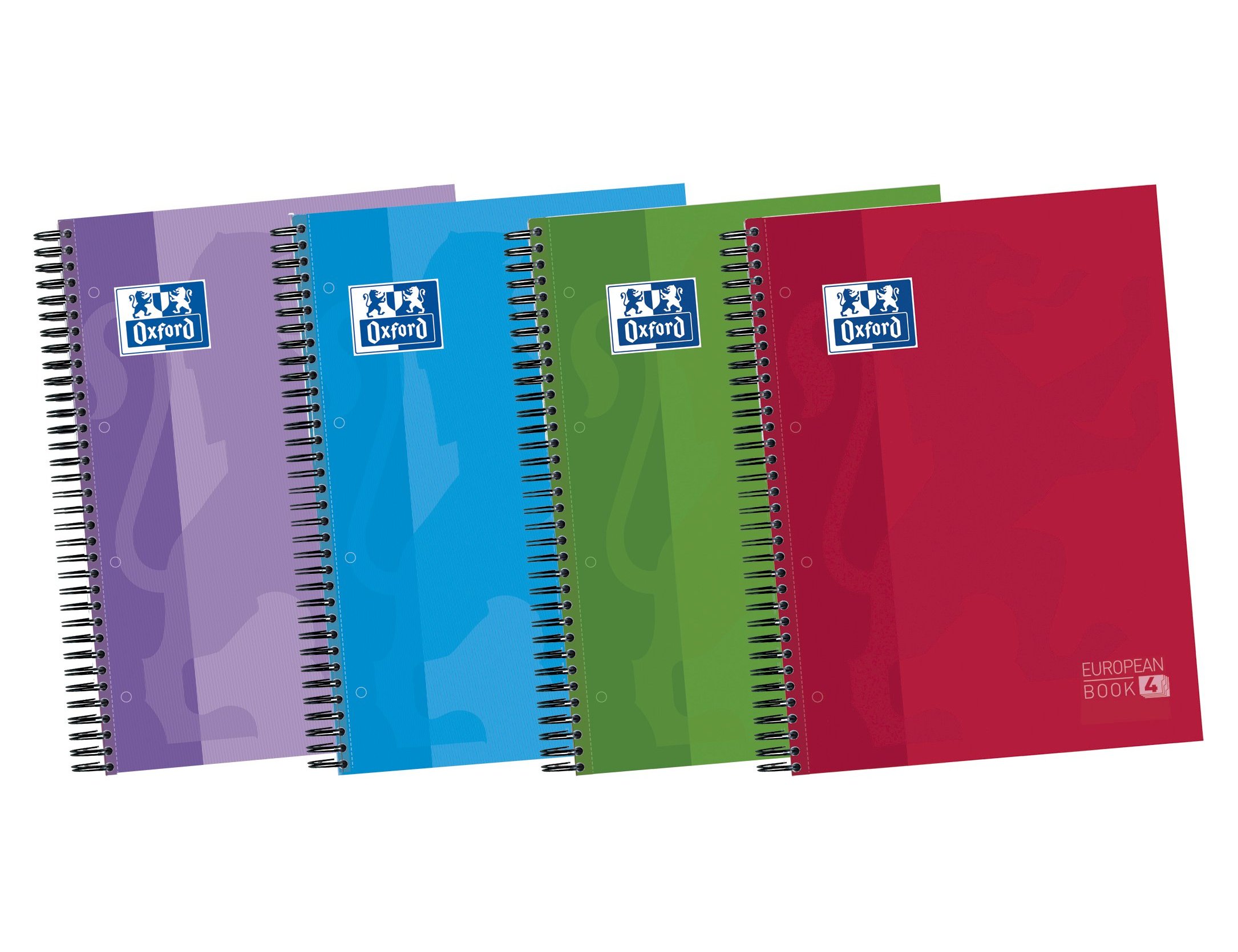 Caderno espiral oxford capa extradura optik paper microperfurado din a4 120 folhas + 50% com 3 separadores quadricula 5 ( Imagem 4 de 9 ) - Preview