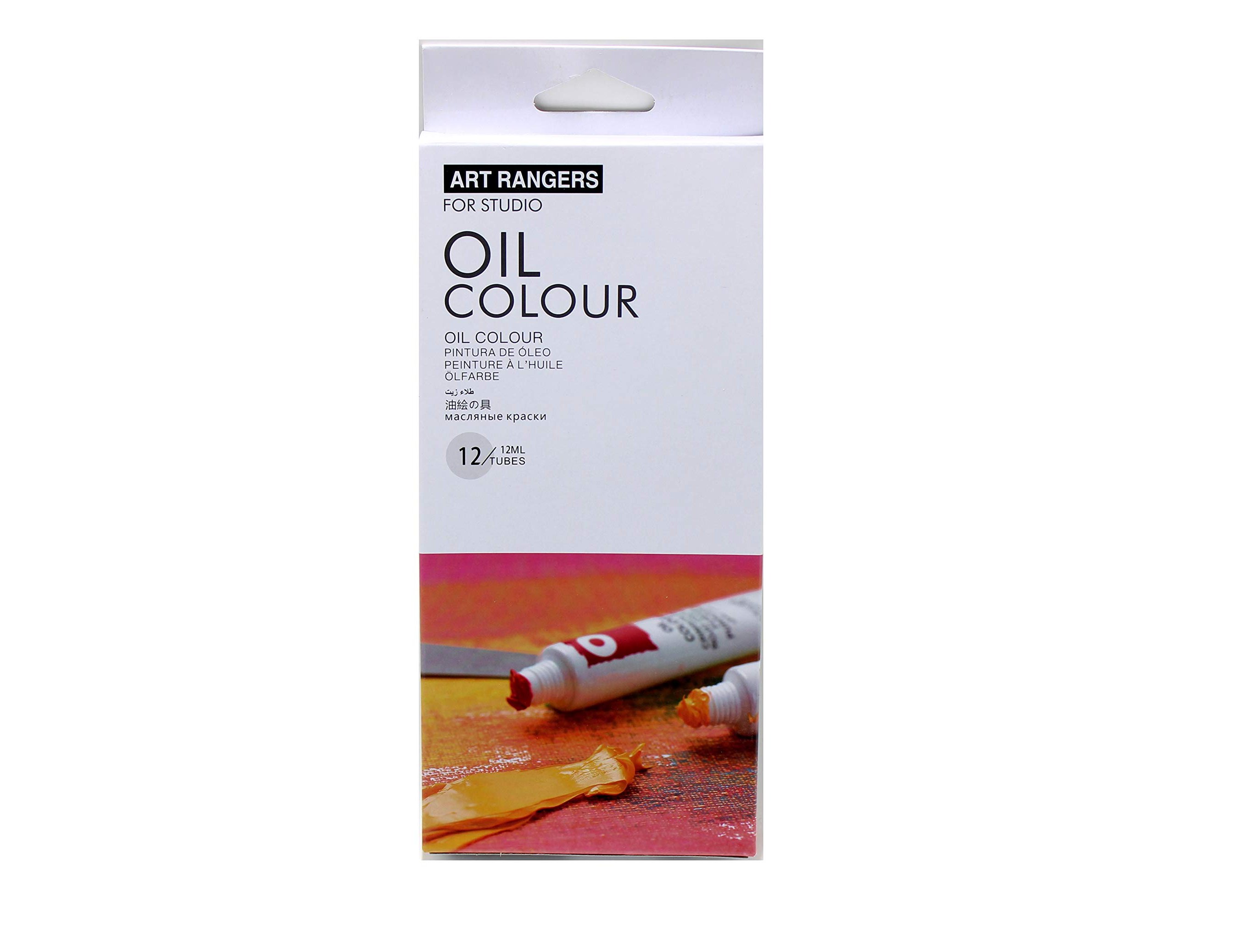 Pintura oleo artist caixa cartao de 12 cores sortidas tubo de 12 ml ( Imagem 3 de 4 ) - Preview