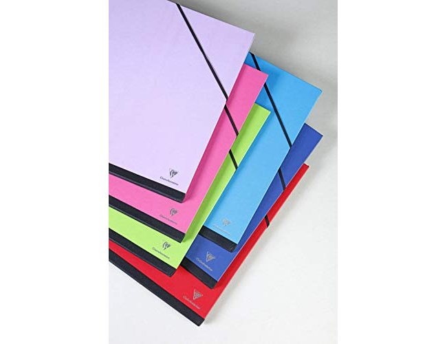 Pasta de elasticos clairefontaine din a3 em cartao cores sortidas (10 unidades) ( Imagem 3 de 3 ) - Preview