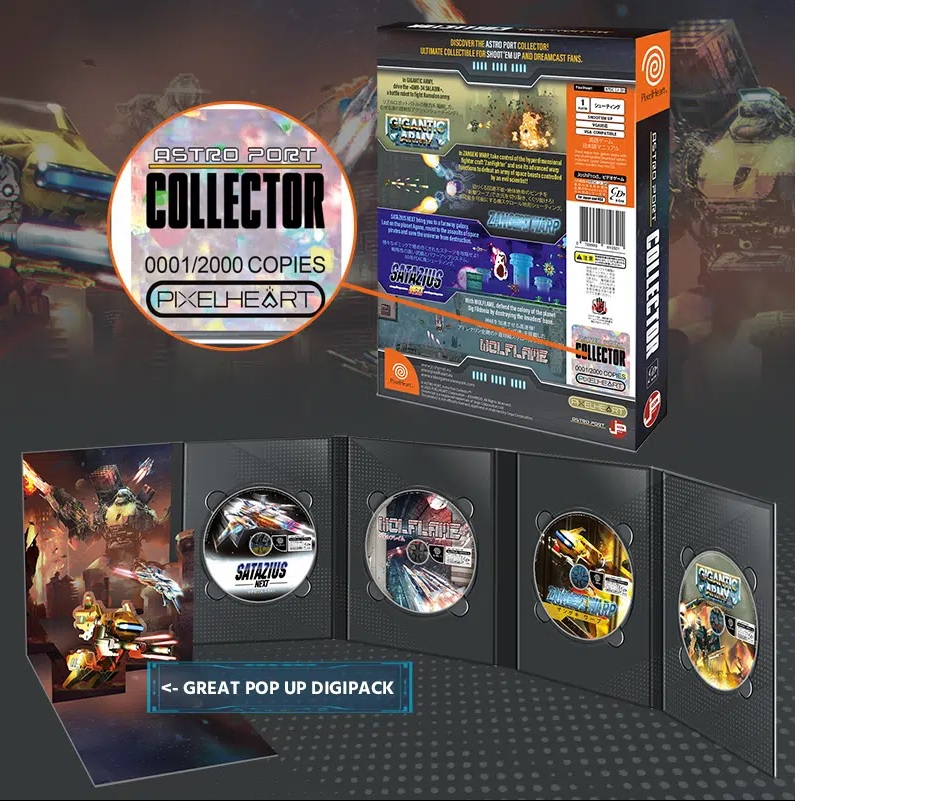Astro Port Collector Limited Edition Pal Dreamcast ( Imagem 2 de 3 ) - Preview