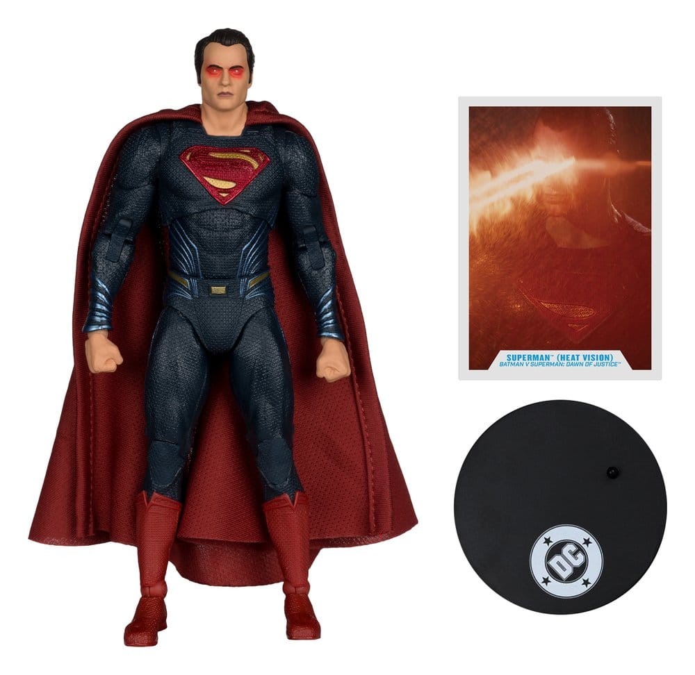 Batman v Superman: Dawn of Justice Action-Figure Superman (Heat Vision) ( Imagem 3 de 3 ) - Preview