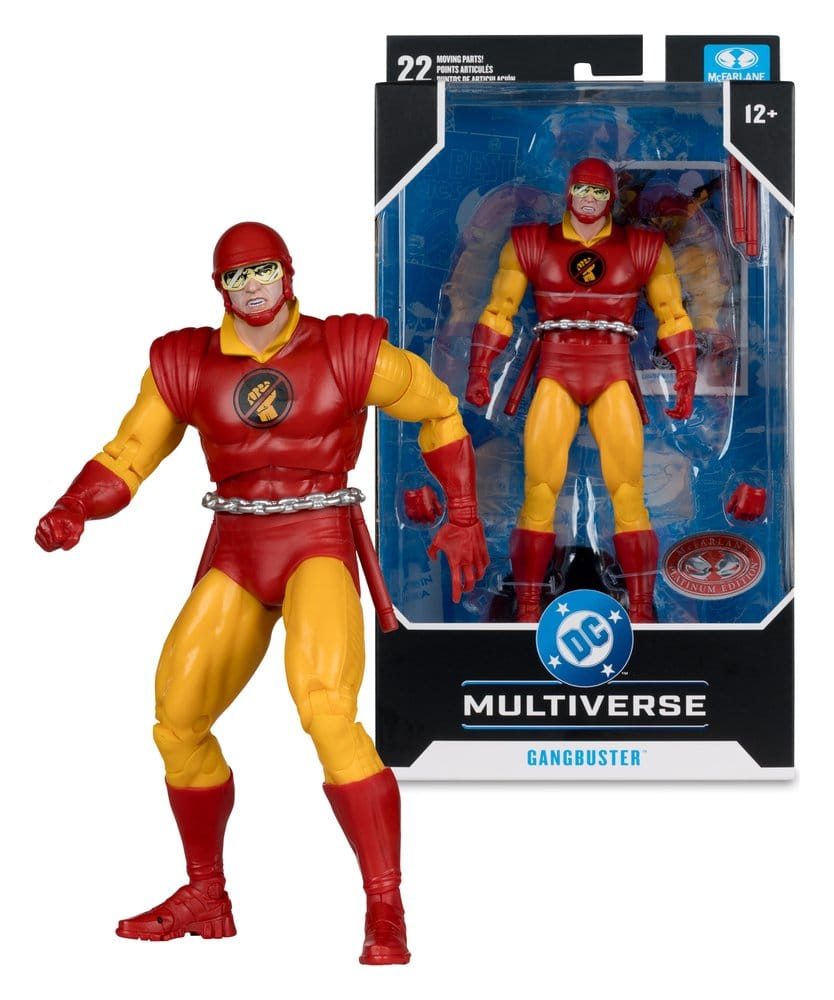 DC Multiverse Action-Figure Gangbuster (DC Classic) (Red Platinum Edition) ( Imagem 2 de 3 ) - Preview