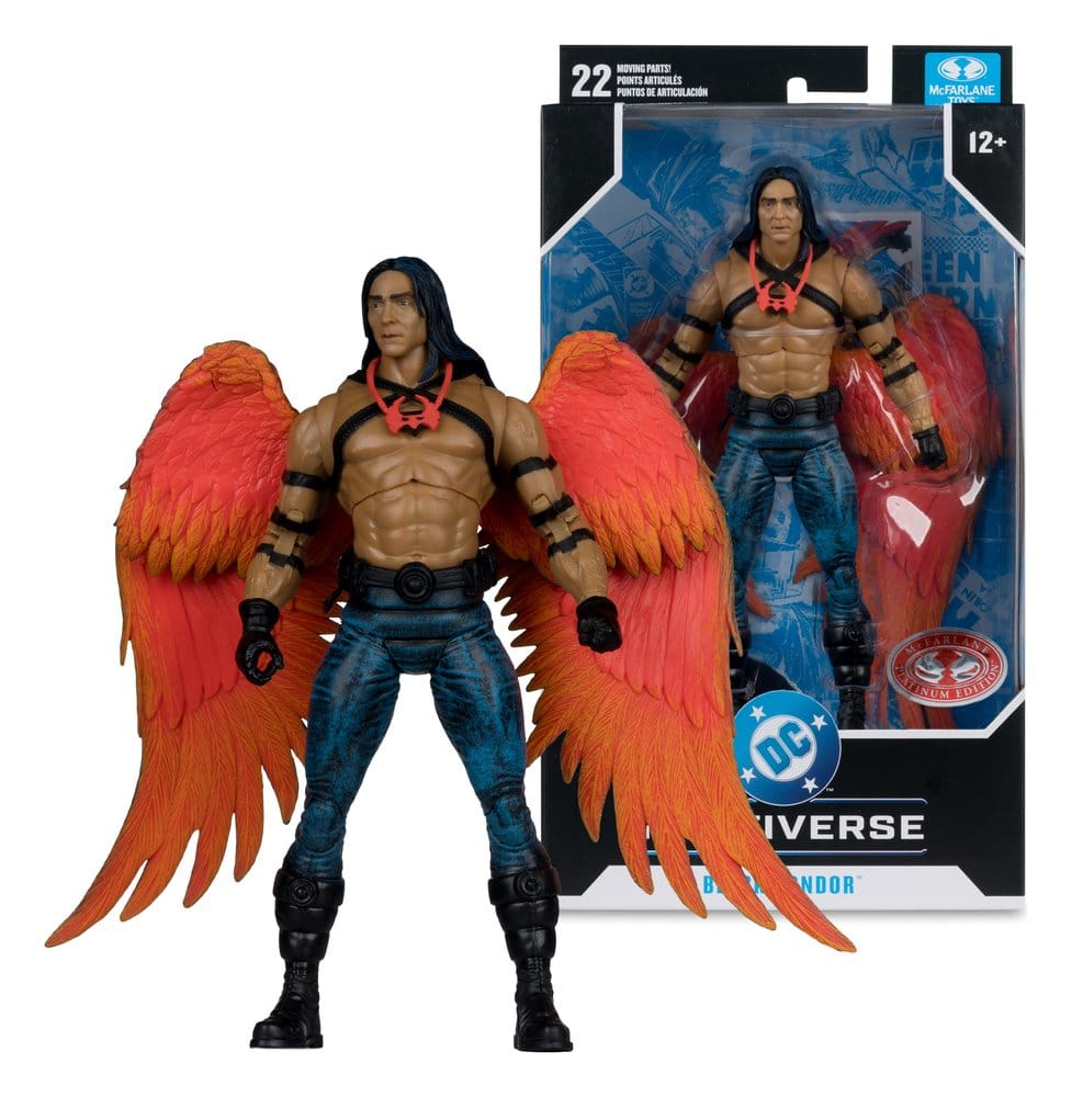DC Multiverse Action Figure Black Condor (DC Classic) (Red Platinum Edition ( Imagem 2 de 3 ) - Preview