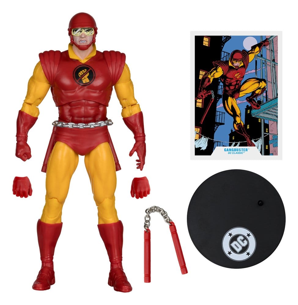 DC Multiverse Action-Figure Gangbuster (DC Classic) (Red Platinum Edition) ( Imagem 3 de 3 ) - Preview