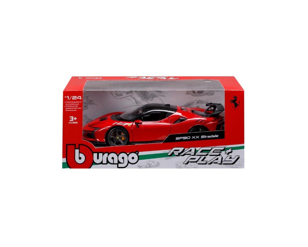 Bburago Ferrari SF90 XX Stradale Red 1:24 ( Imagem 2 de 3 ) - Preview