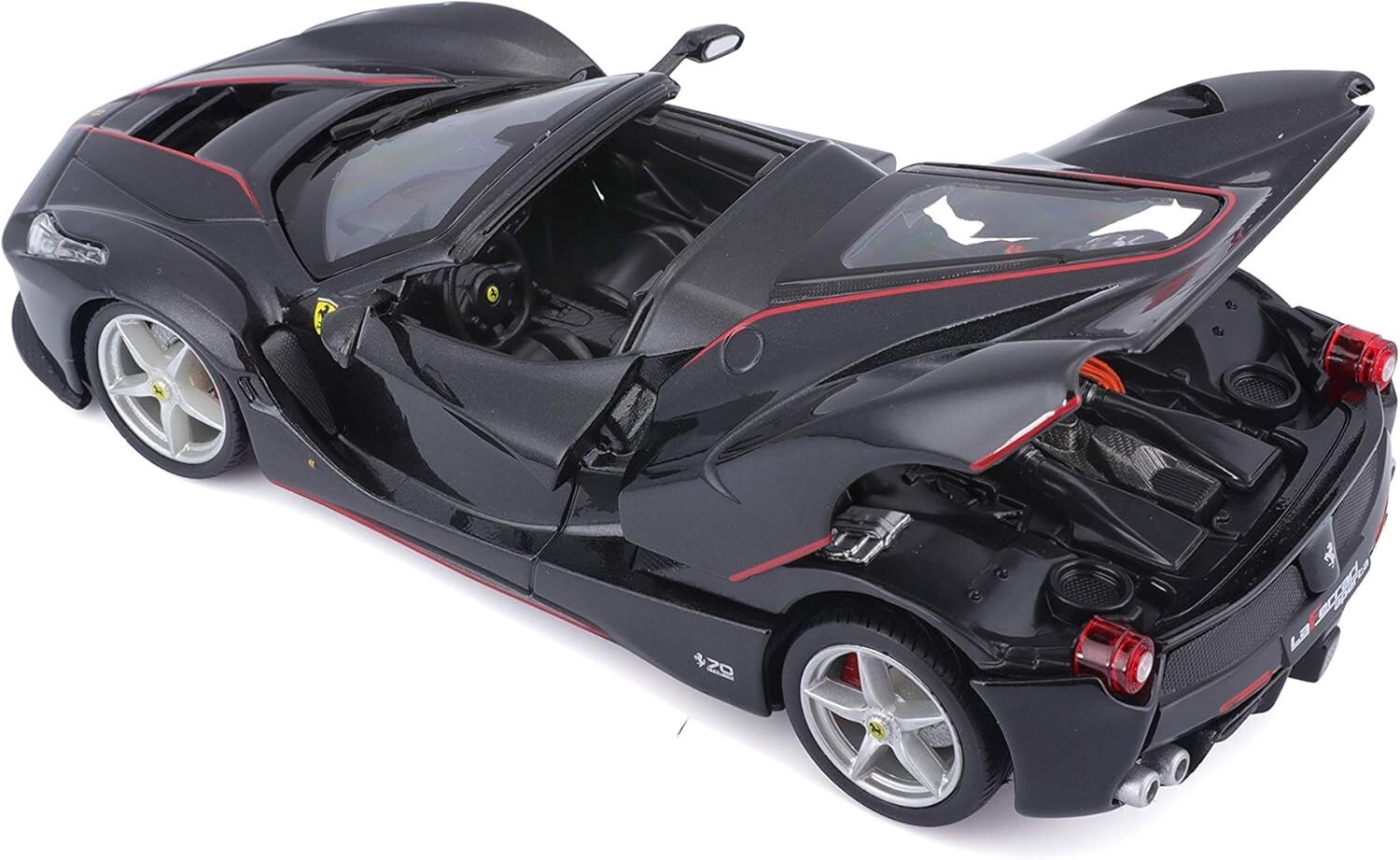 Bburago 2017 Ferrari Laferrari Aperta Black 1:43 ( Imagem 2 de 2 ) - Preview