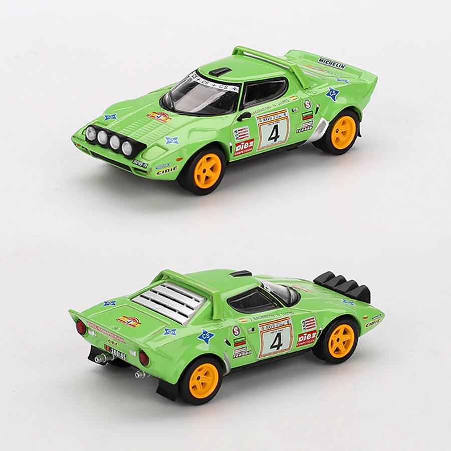 Mini GT Lancia Stratos HF #4 1979 Spanish Rally Champion LHD 1:64 ( Imagem 2 de 2 ) - Preview