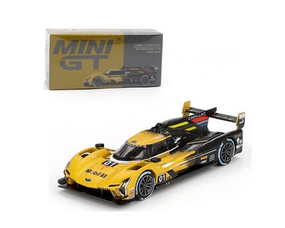 Mini GT Cadillac V-Series.R #01 2024 IMSA Cadillac Racing Sebring 12h 1:64 ( Imagem 2 de 2 ) - Preview