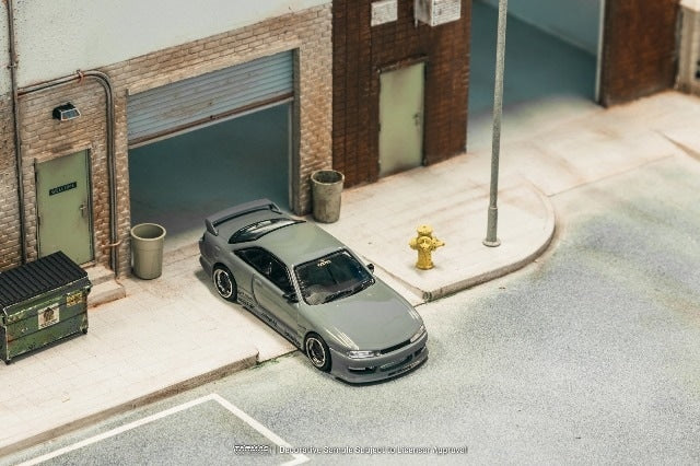 Tarmac Works Vertex Nissan Silvia S14 Grey 1:64 ( Imagem 2 de 2 ) - Preview