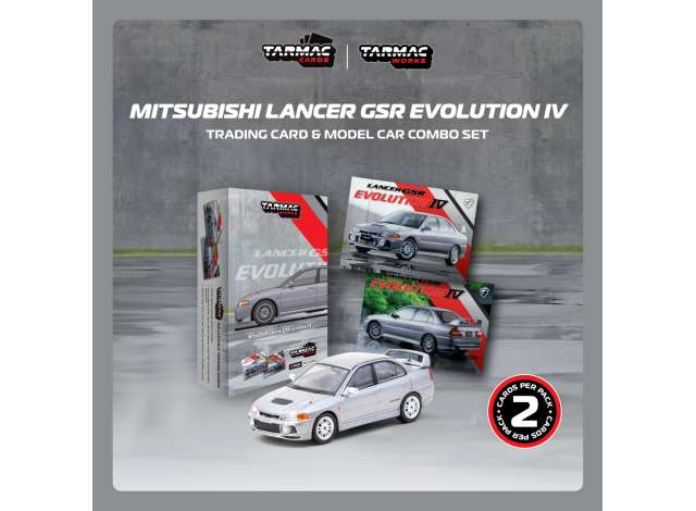 Tarmac Works Mitsubishi Lancer GSR Evolution IV 1:64 ( Imagem 2 de 2 ) - Preview