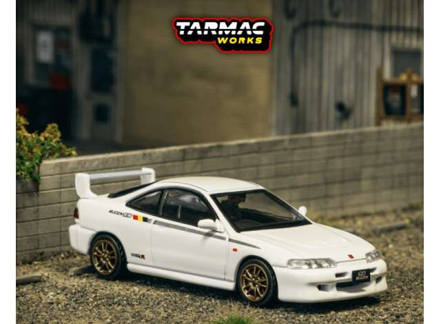 Tarmac Works Honda Integra Type R DC2 Mugen White 1:64 ( Imagem 2 de 2 ) - Preview
