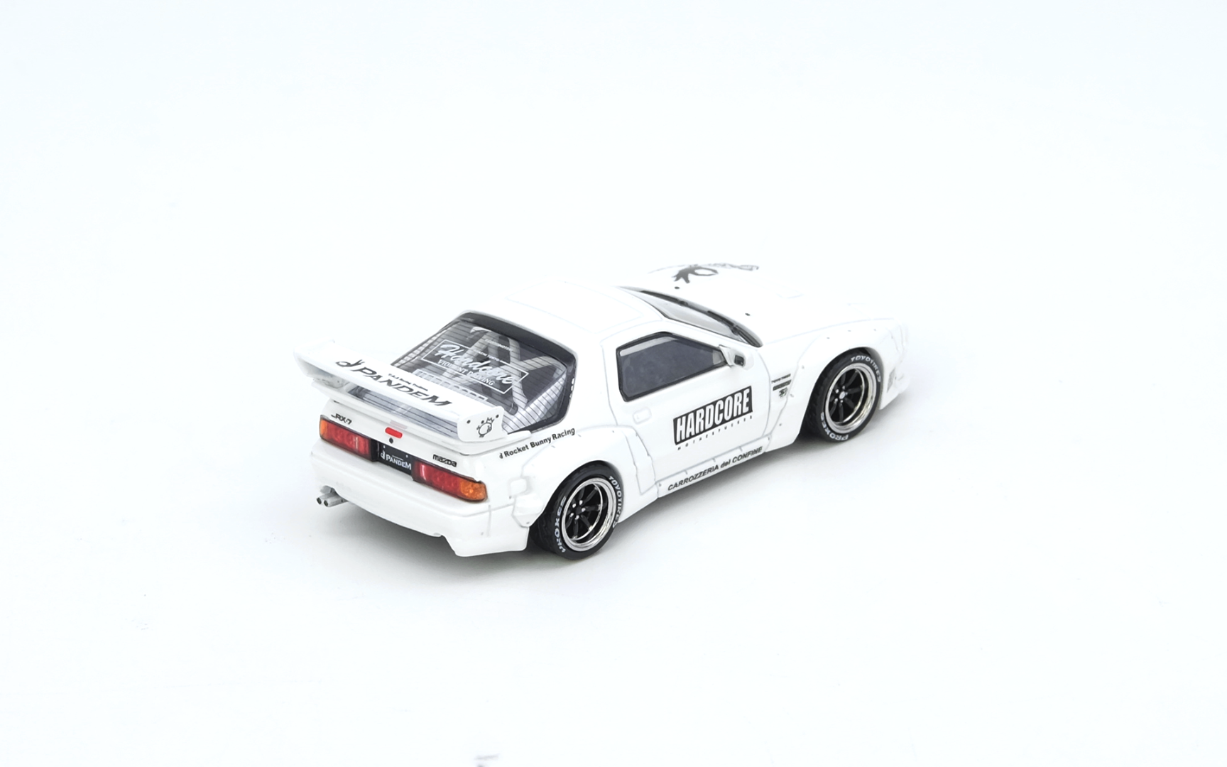 INNO64 Mazda RX-7 (FC3S) Pandem Aero (Acrylic Case) White 1:64 ( Imagem 2 de 3 ) - Preview