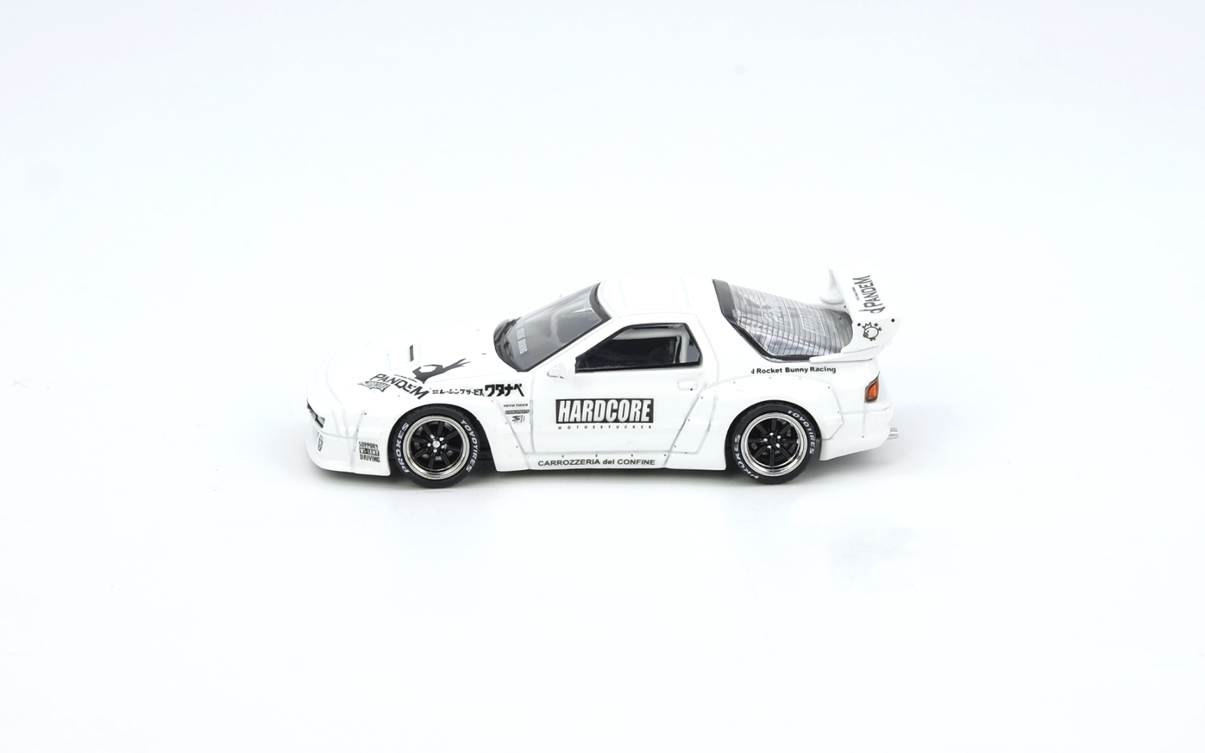INNO64 Mazda RX-7 (FC3S) Pandem Aero (Acrylic Case) White 1:64 ( Imagem 3 de 3 ) - Preview