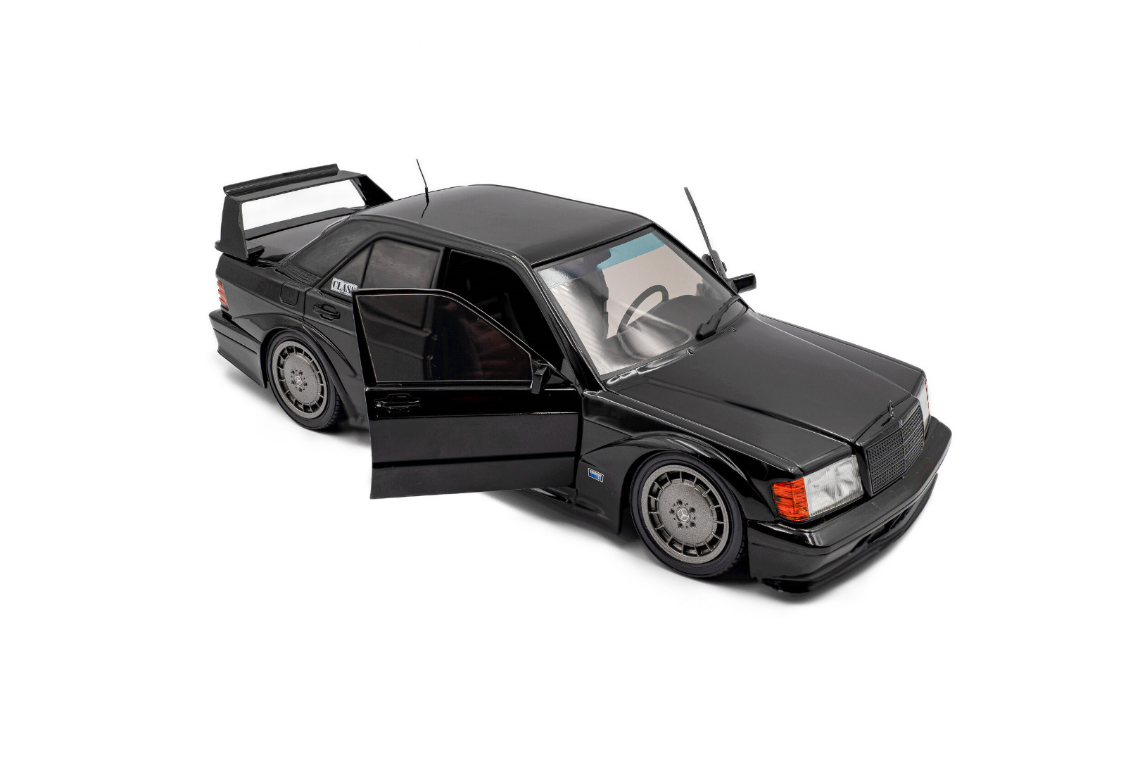 Solido Mercedes-Benz 190 (W201) Evo II 1990 Solido Works Black 1/18 ( Imagem 4 de 4 ) - Preview