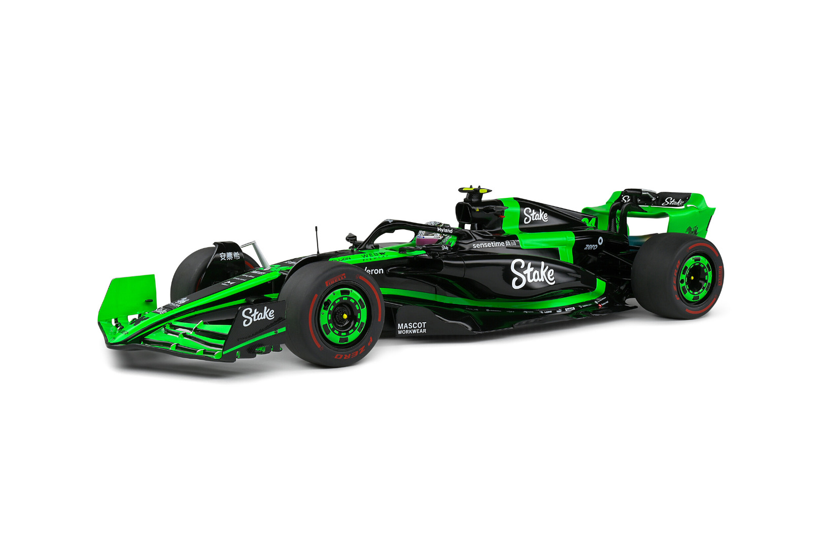 Solido Kick Sauber F1 Team C44 #24 Zhou Guanyu Bahrain GP 2024 1:18 ( Imagem 4 de 4 ) - Preview