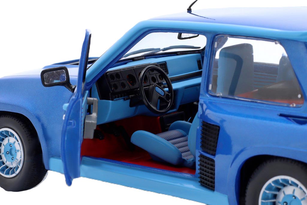 Solid Renault 5 Turbo 1981 Blue 1/18 ( Imagem 2 de 3 ) - Preview