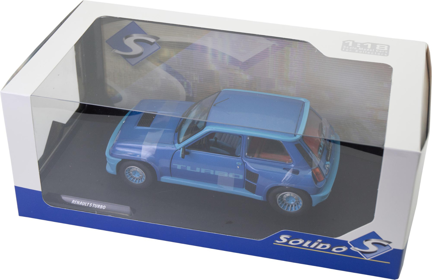 Solid Renault 5 Turbo 1981 Blue 1/18 ( Imagem 3 de 3 ) - Preview
