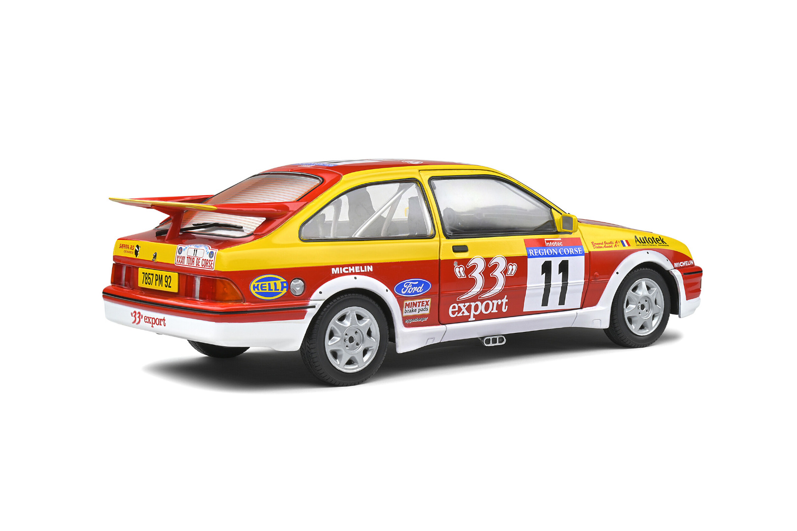 Solido Ford Sierra RS Cosworth #11 Rallye Tour de Corse 1987 Auriol/Occelli ( Imagem 2 de 4 ) - Preview