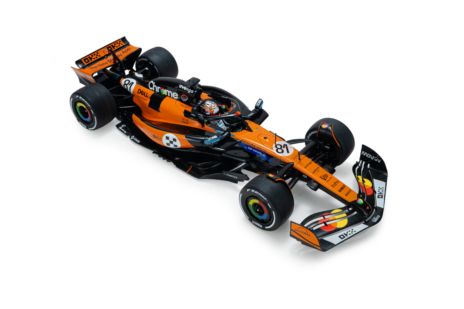 Solido McLaren F1 Team MCL39 GP Monaco #81 Oscar Piastri 1:18 ( Imagem 2 de 4 ) - Preview