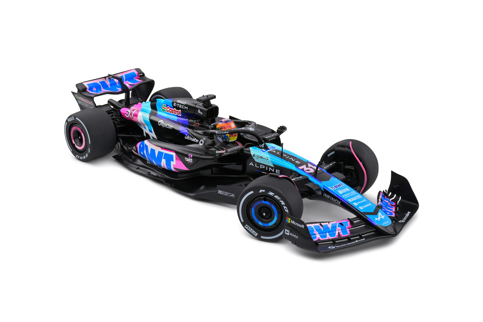 Solido Alpine F1 Team A524 Miami GP 2024 #31 Esteban Ocon 1/18 ( Imagem 4 de 4 ) - Preview