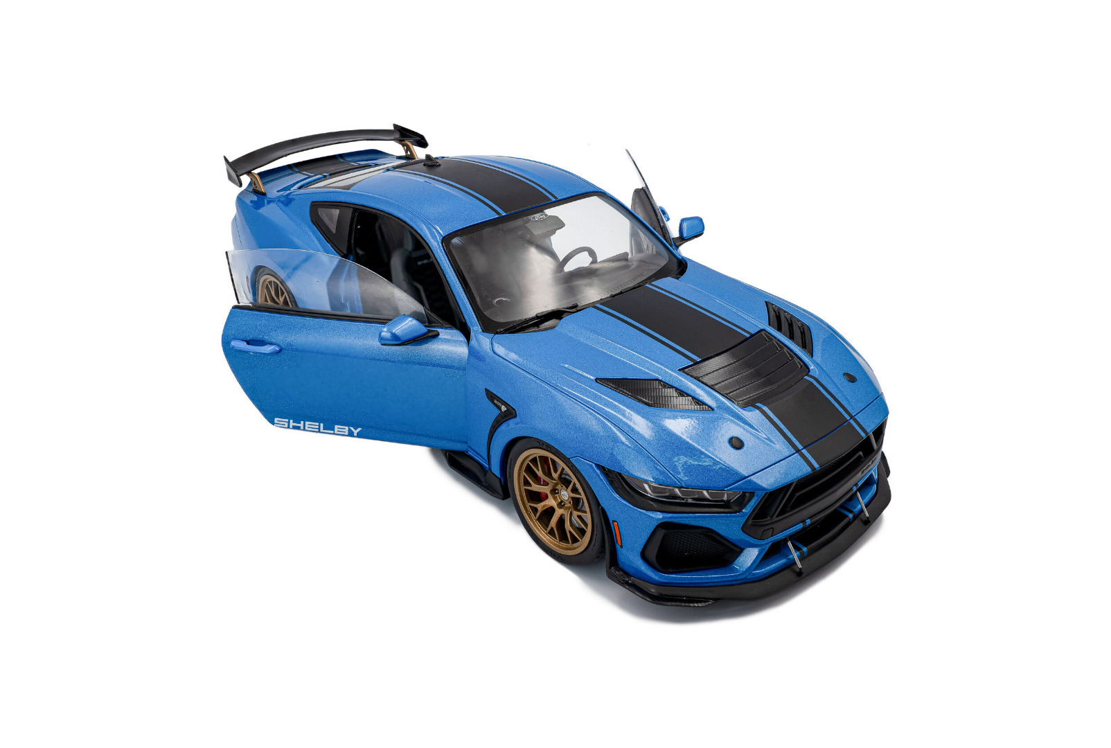 Solido Ford Shelby Mustang Super Snake 2025 Blue Metallic 1:18 ( Imagem 4 de 4 ) - Preview