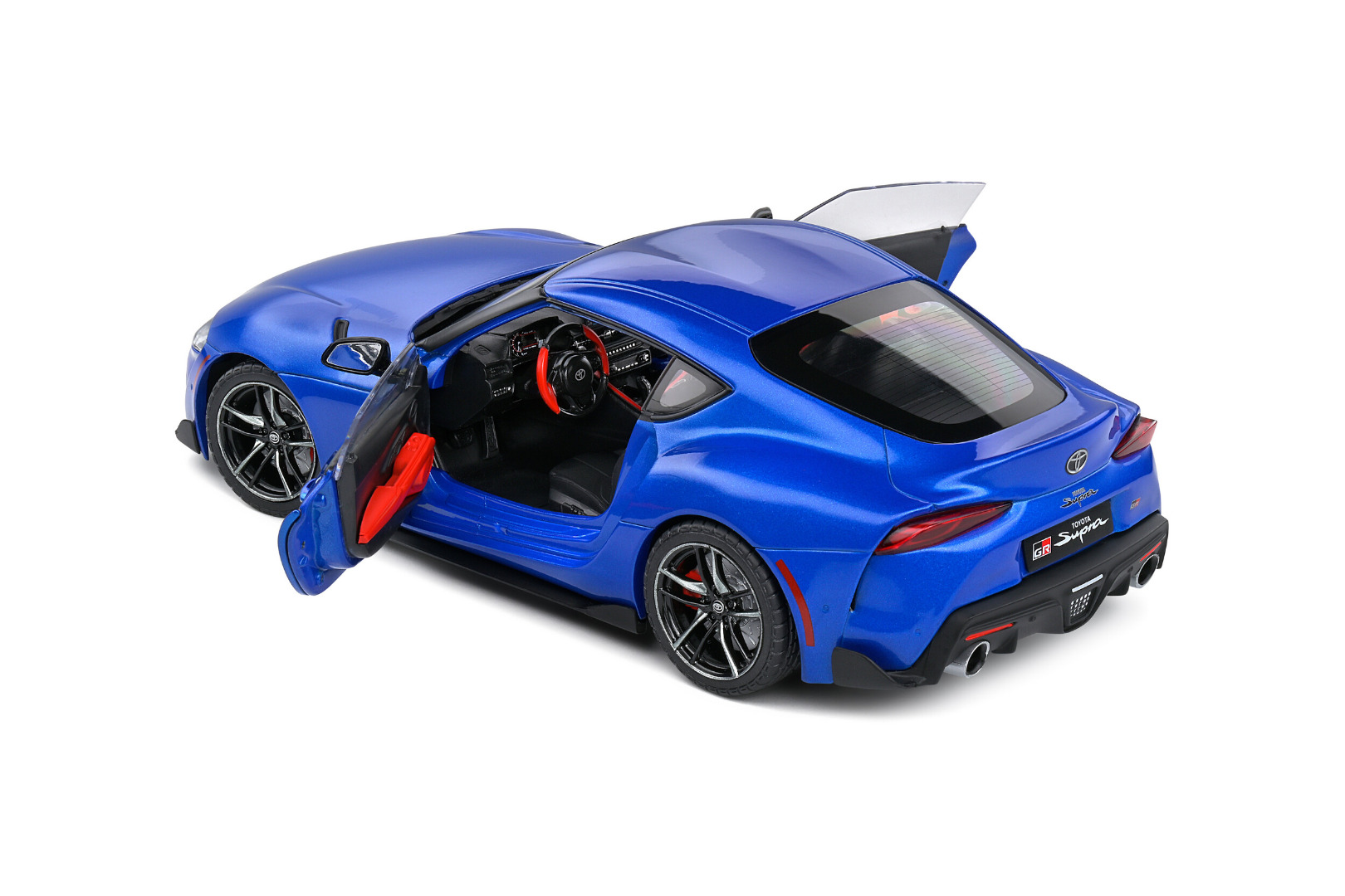 Solido Toyota GR Supra Horizon Blue Metallic 2021 1/18 ( Imagem 4 de 4 ) - Preview