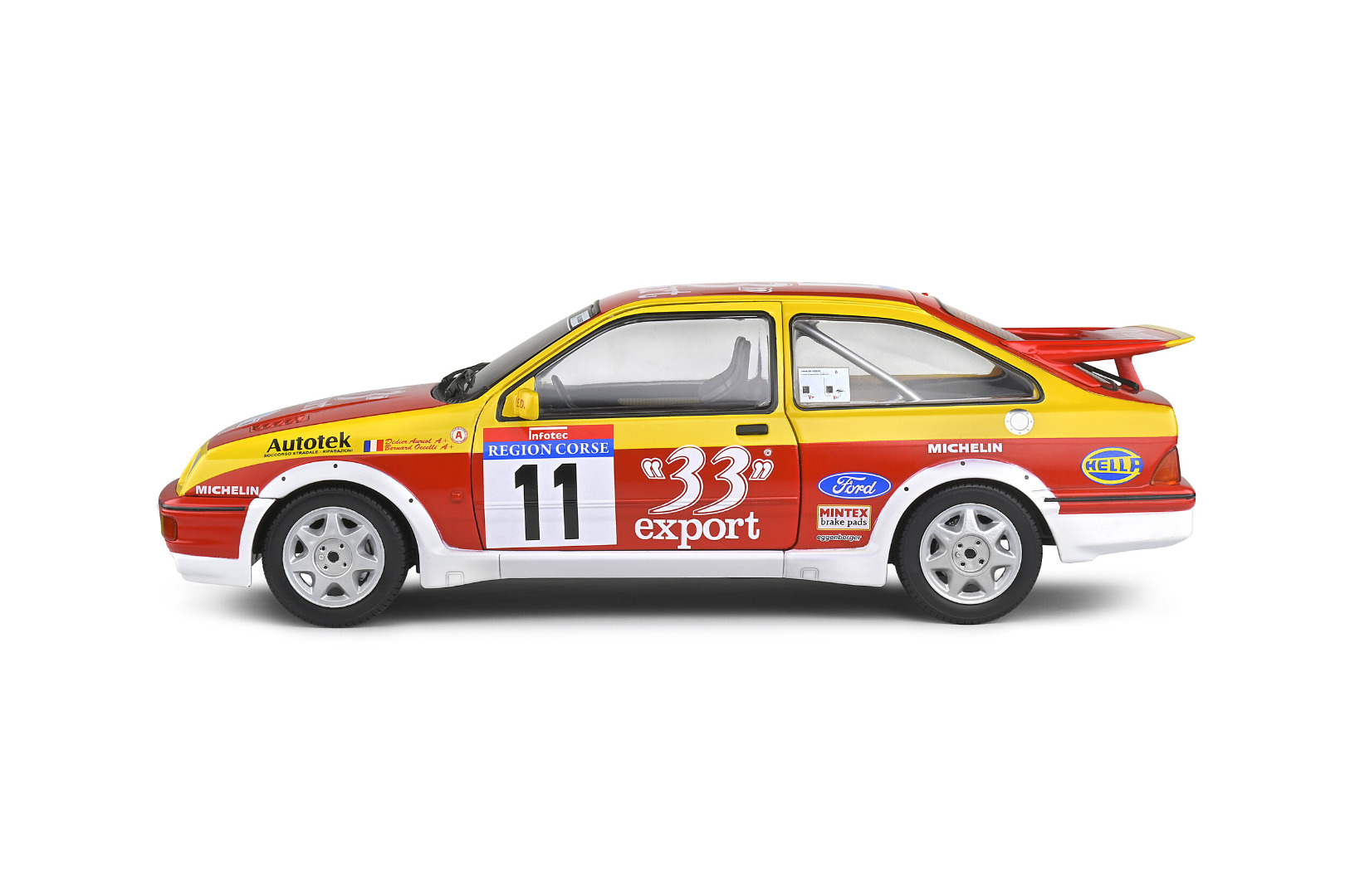 Solido Ford Sierra RS Cosworth #11 Rallye Tour de Corse 1987 Auriol/Occelli ( Imagem 3 de 4 ) - Preview