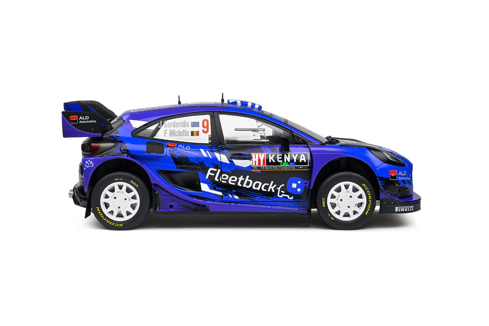 Solido Ford Puma Rally1 WRC Safari Rally Kenya 2022 #9 Serderidis/Miclotte ( Imagem 4 de 4 ) - Preview