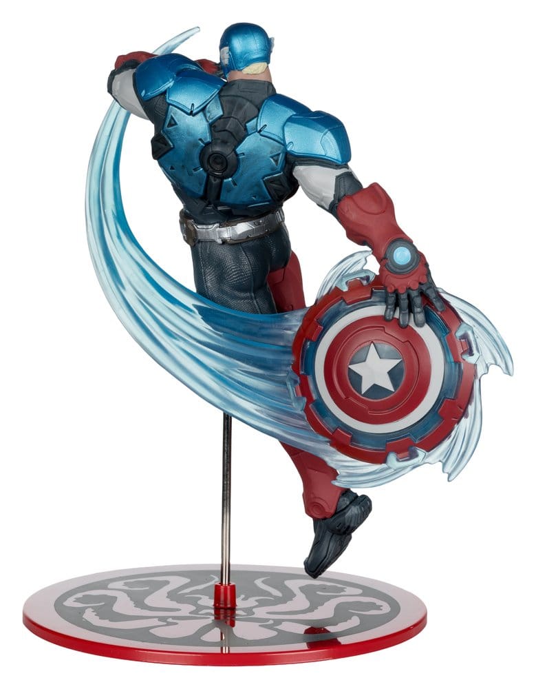 Marvel Rivals Collection 1/10 Scale Action Figure Captain America 20 cm ( Imagem 2 de 4 ) - Preview