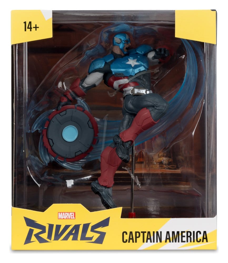 Marvel Rivals Collection 1/10 Scale Action Figure Captain America 20 cm ( Imagem 4 de 4 ) - Preview
