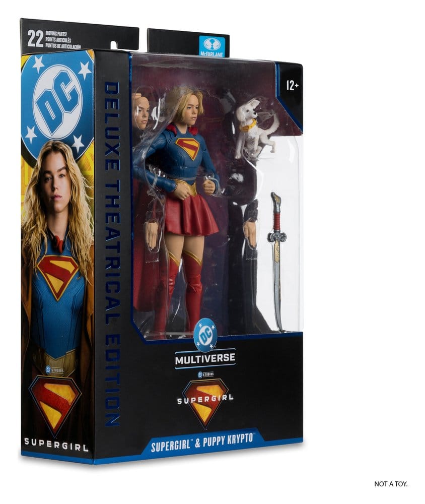 Supergirl (2026) Theatrical Deluxe Action-Figure Supergirl & Baby Krypto ( Imagem 4 de 4 ) - Preview