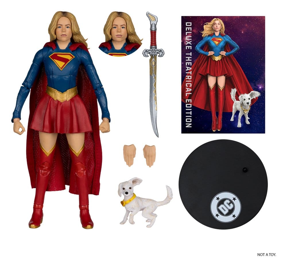 Supergirl (2026) Theatrical Deluxe Action-Figure Supergirl & Baby Krypto ( Imagem 3 de 4 ) - Preview