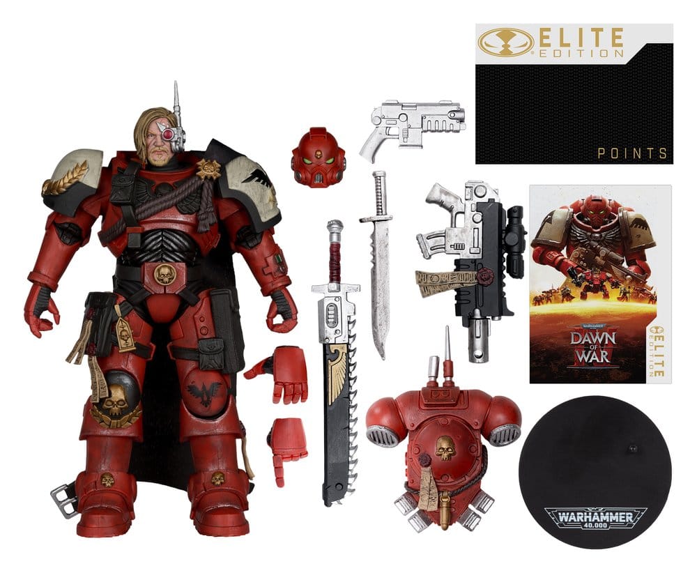 Warhammer 40,000 Dawn of War McFarlane Elite Edition Action-Figure Captain ( Imagem 4 de 4 ) - Preview