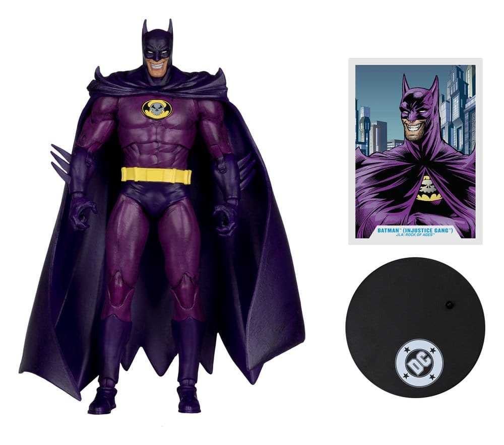 DC Multiverse Action-Figure Batman (Injustice Gang) Red Platinum 18 cm ( Imagem 3 de 3 ) - Preview